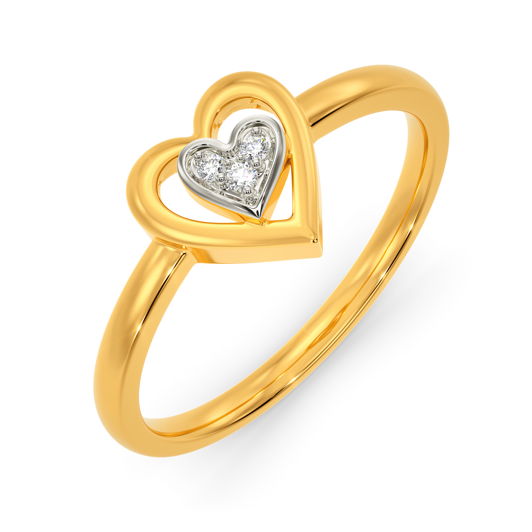 Lumen Latest Stylish Couple Ring Heart Design Silver Colour For Girls Boys  Women Men Husband Wife.