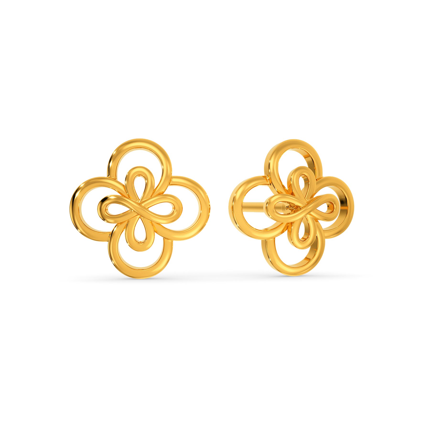Discover more than 160 modern gold stud earrings design - seven.edu.vn
