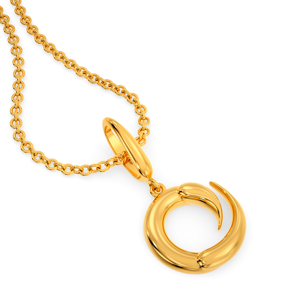 Wild Maze Gold Pendants