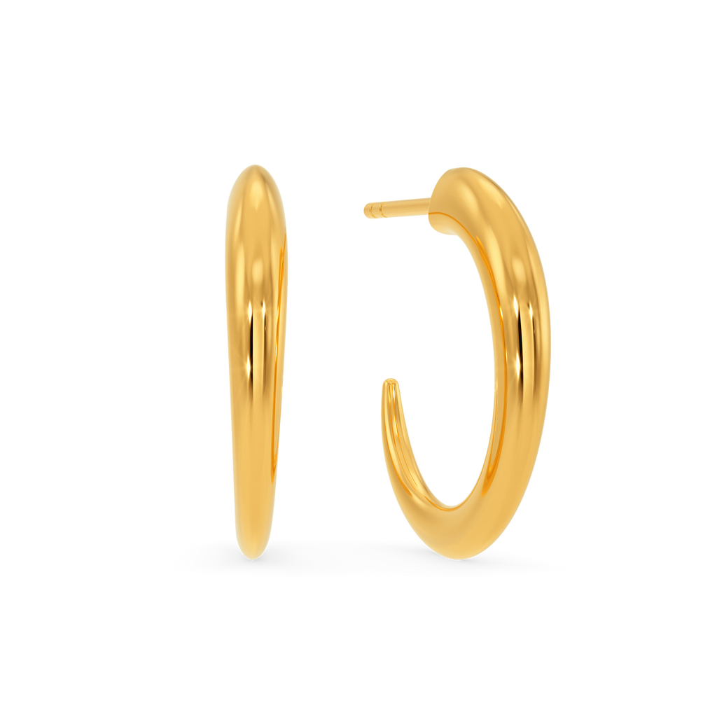 Exotic Power Gold Earrings