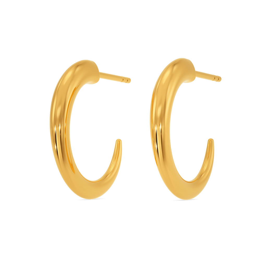 Exotic Power Gold Earrings