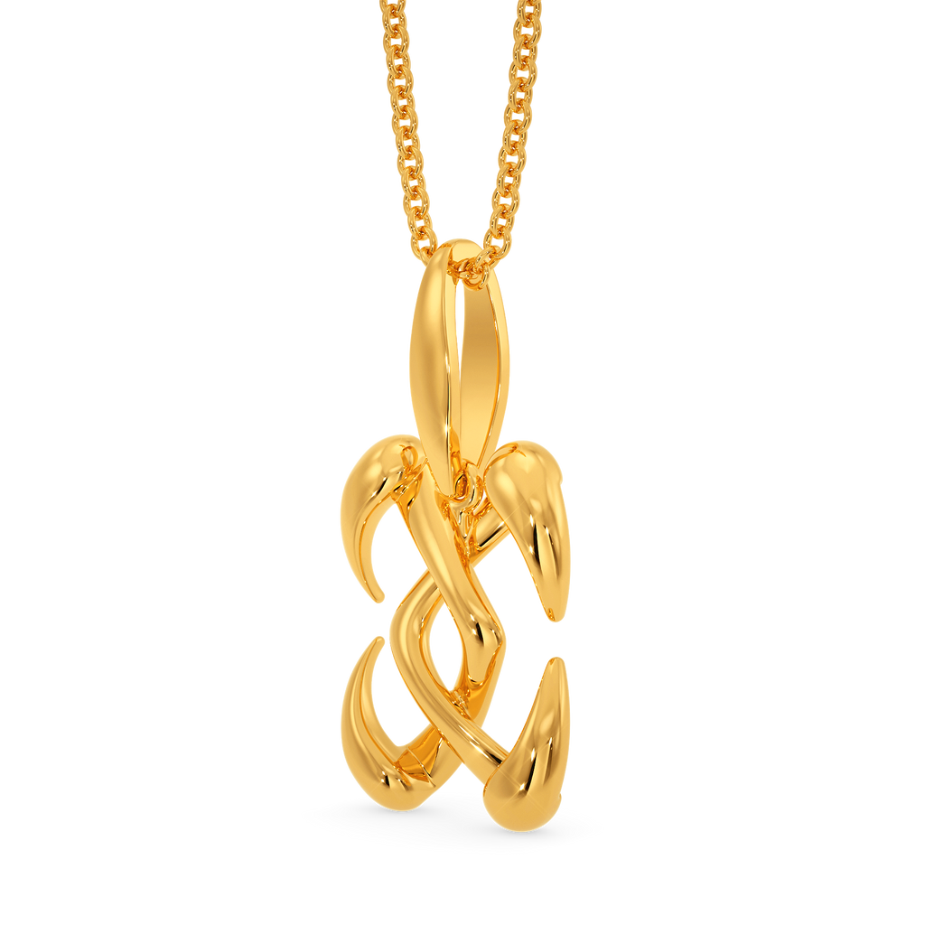 The Fierce Claws Gold Pendants