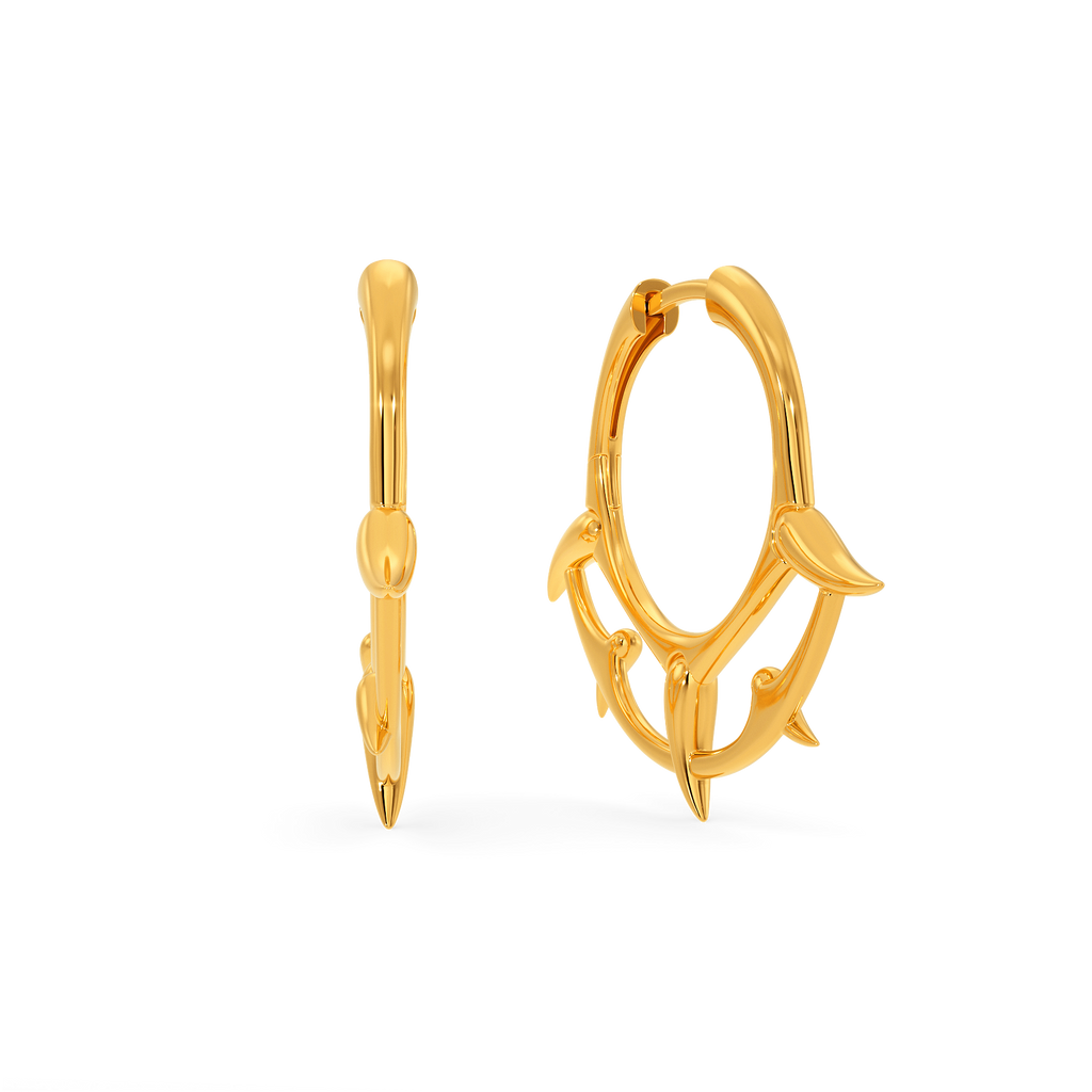 Wild Creature Gold Earrings