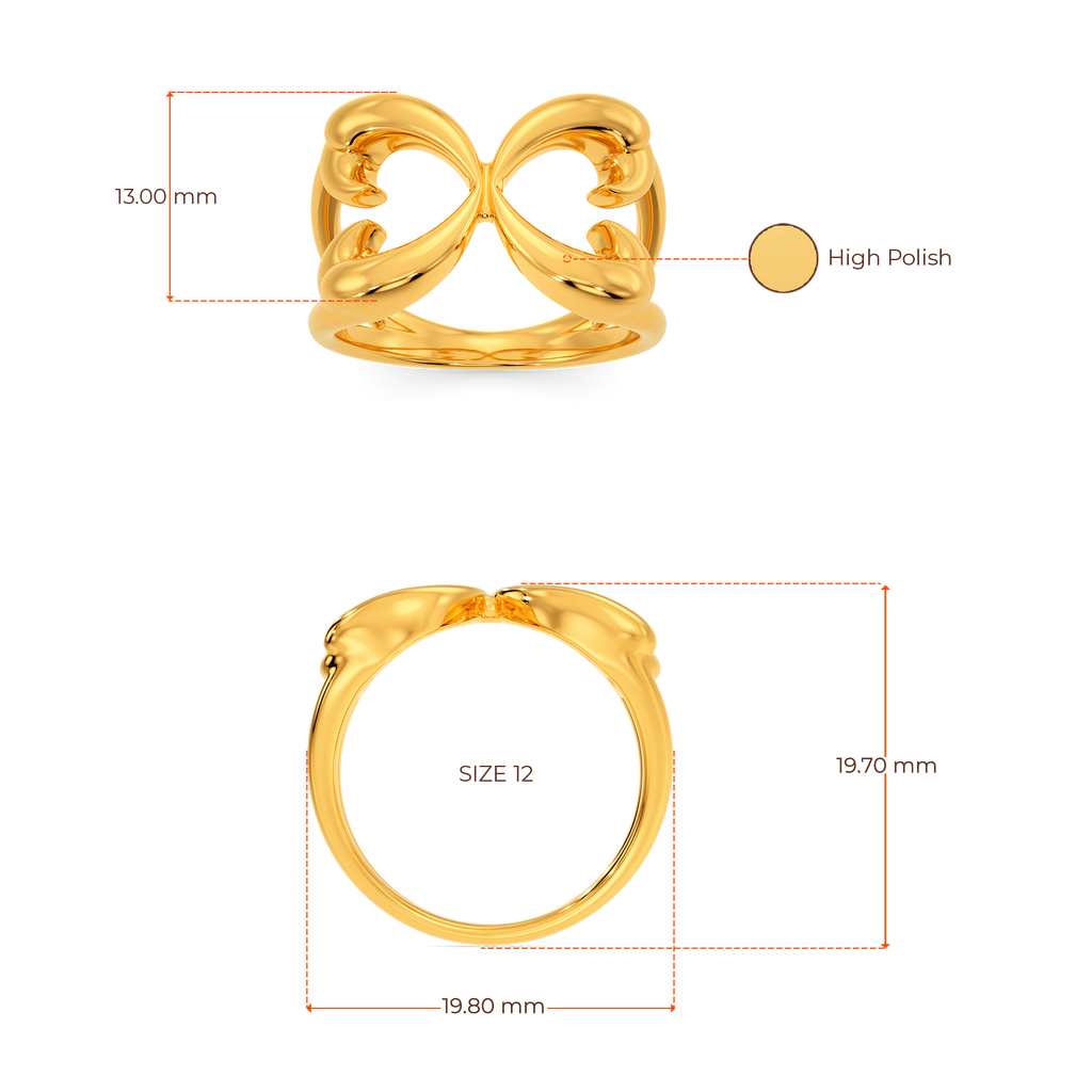Predator Claws Gold Rings image