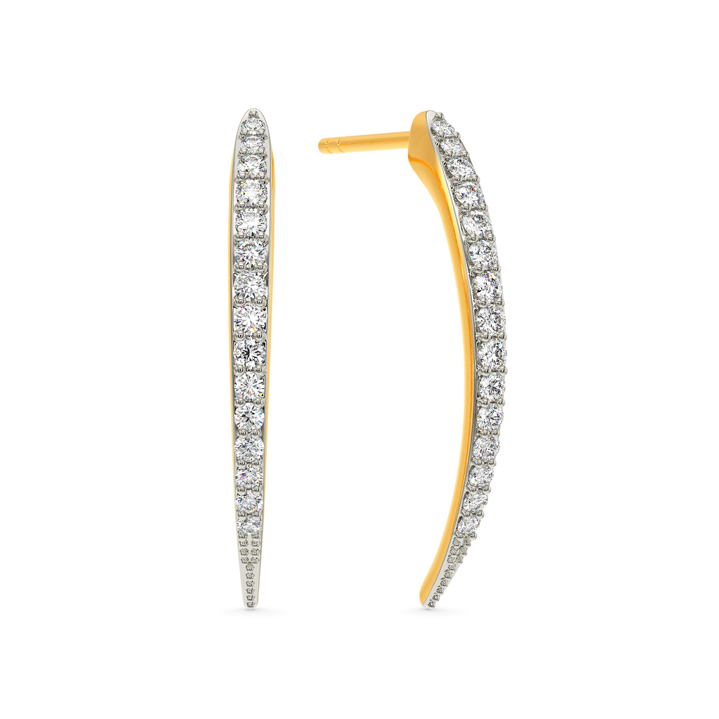 Wolverine Diamond Earrings