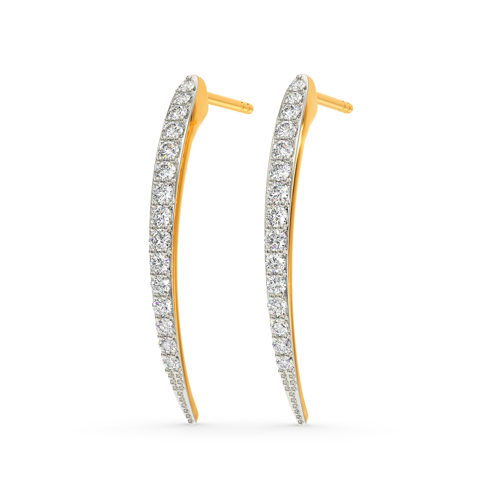 Wolverine Diamond Earrings