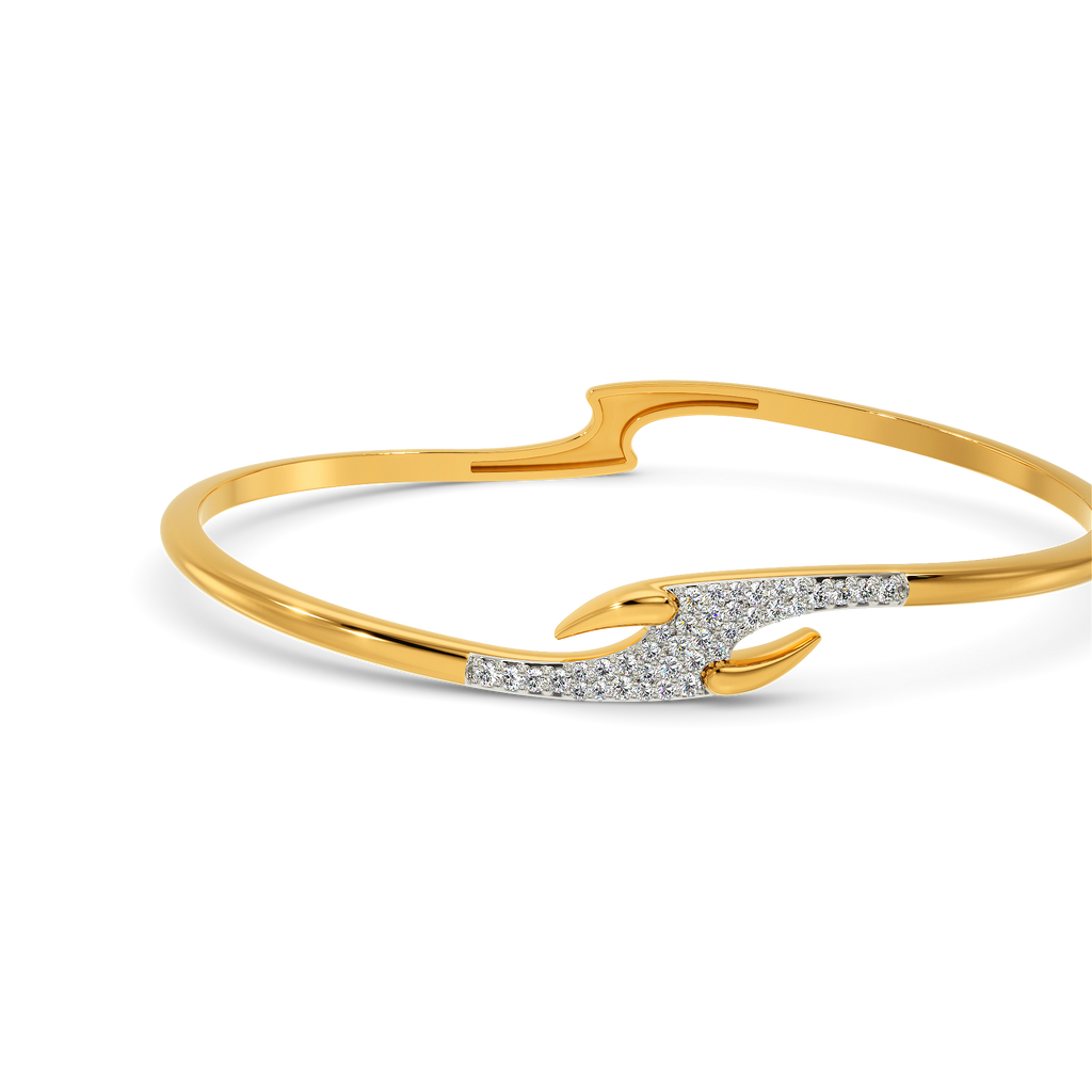 Emperor of Sky Diamond Bangles