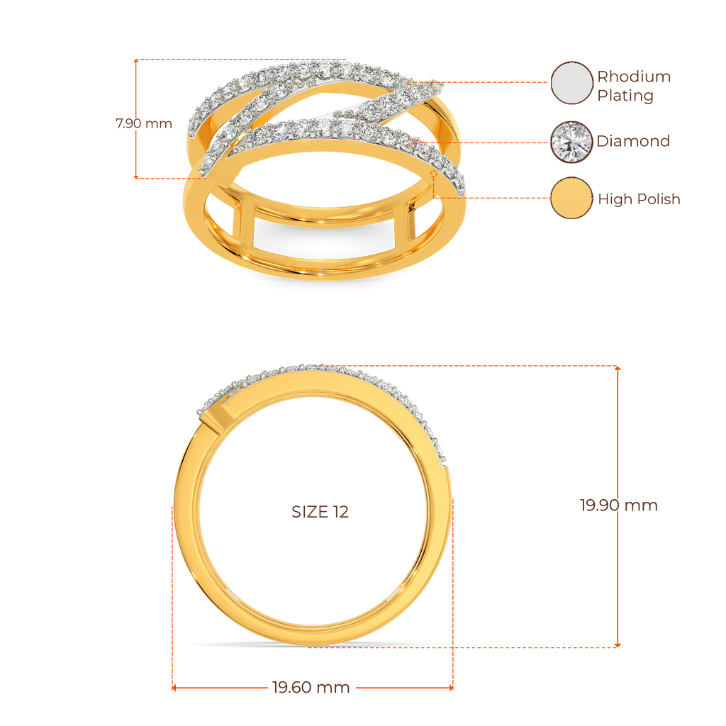 Relentless Hunter Diamond Rings image