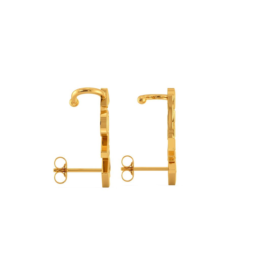 Love Wins Gold Earrings