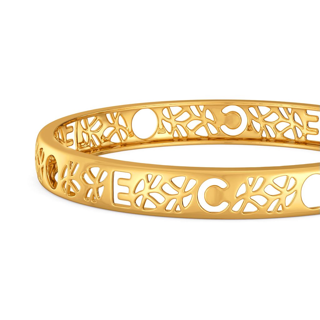 Eco Trails Gold Bangles