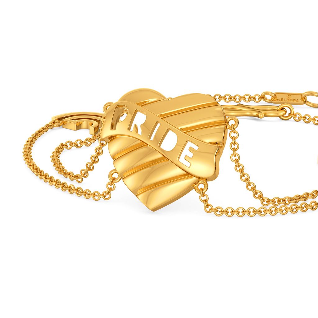 Pride Parade Gold Bracelets