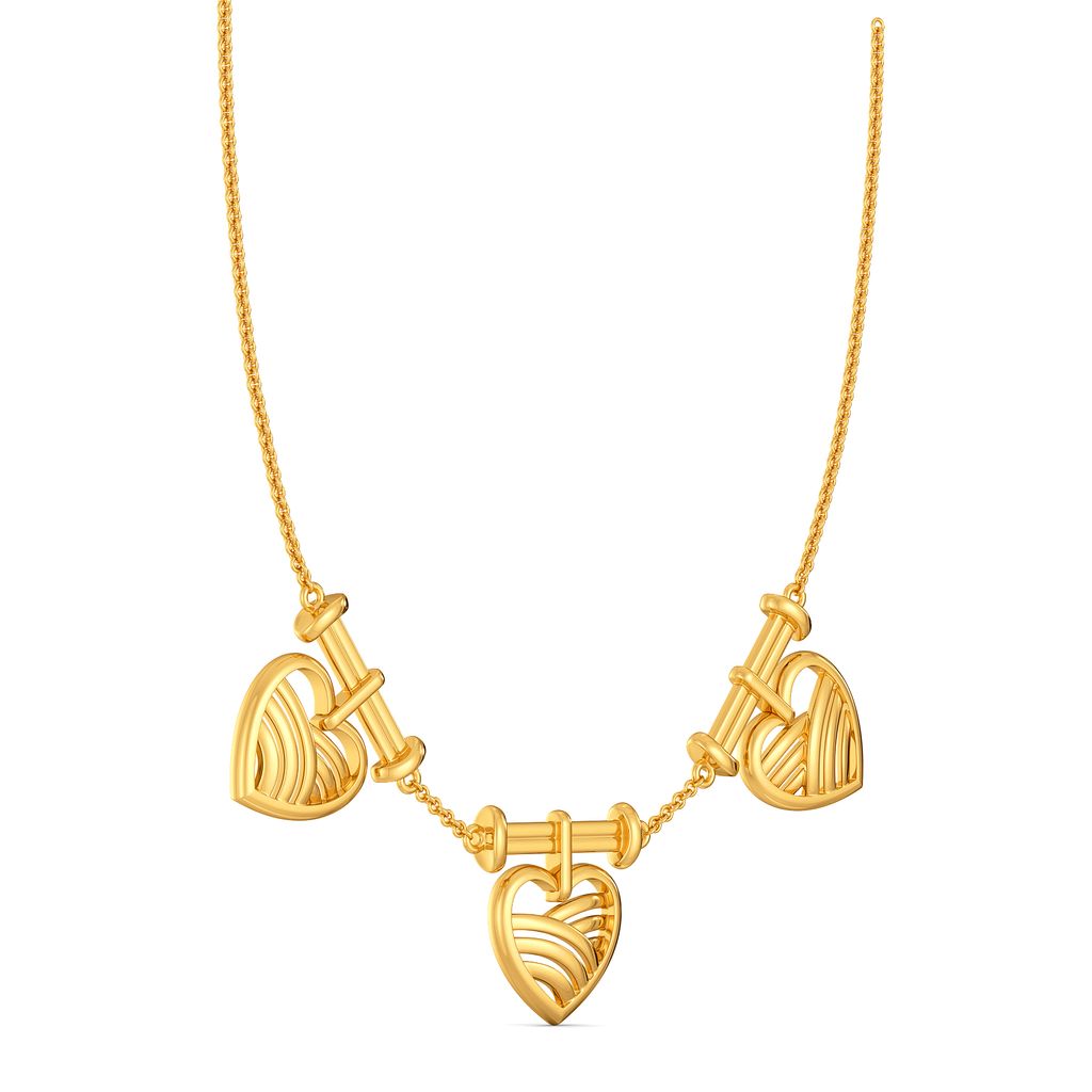 Pride Parade Gold Necklaces
