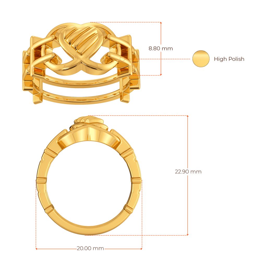 Love Advocate Gold Rings image