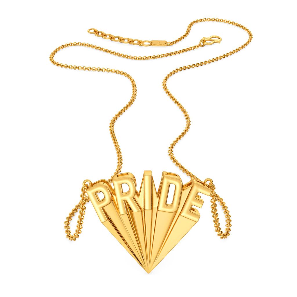 Colours Of Love Gold Necklaces