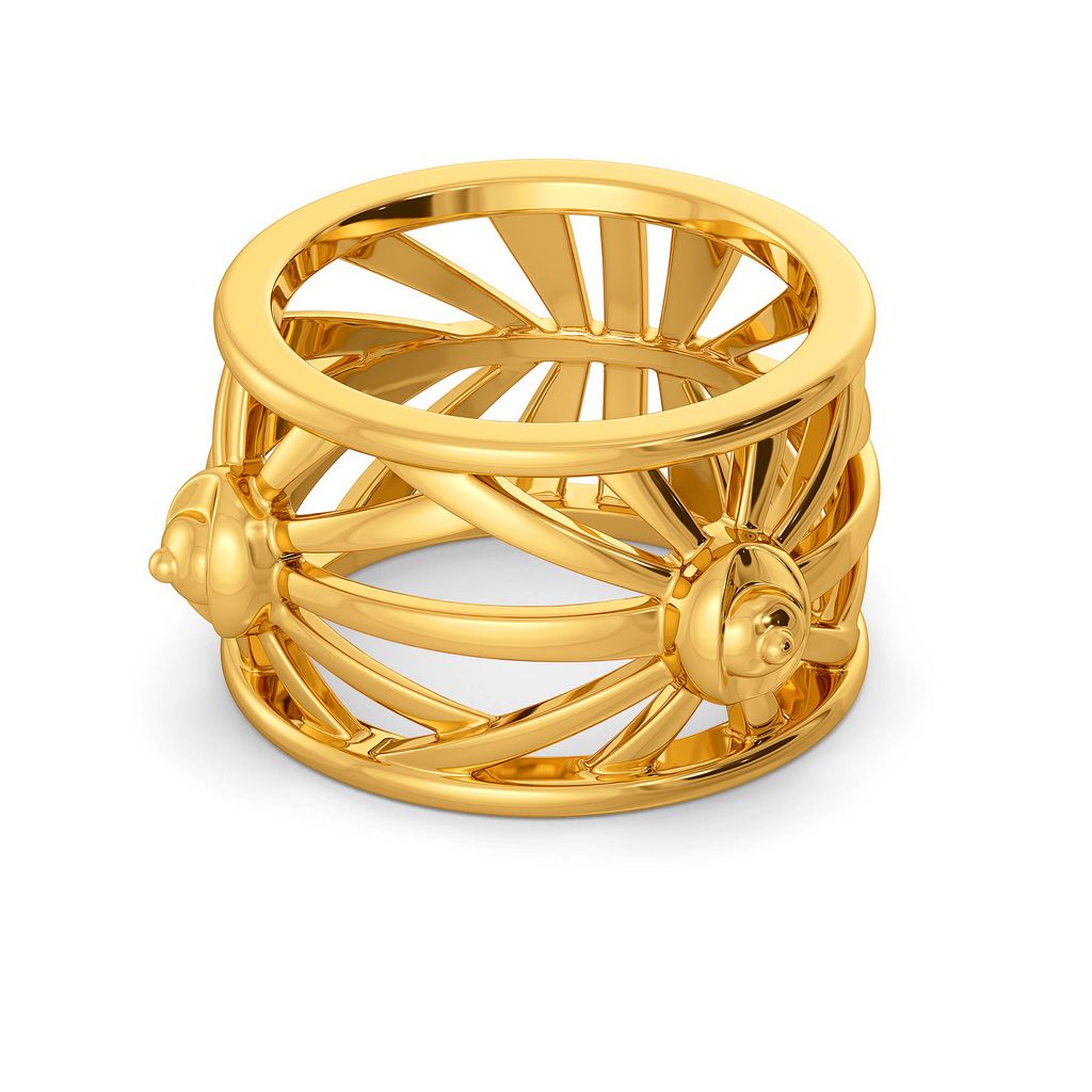 United Fervour Gold Rings alternate view 3