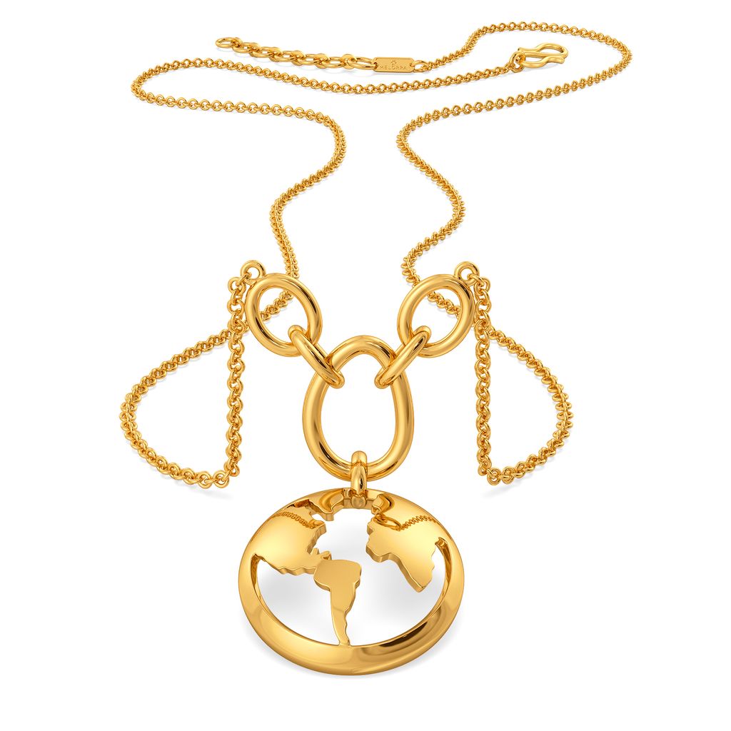 One Earth Gold Necklaces