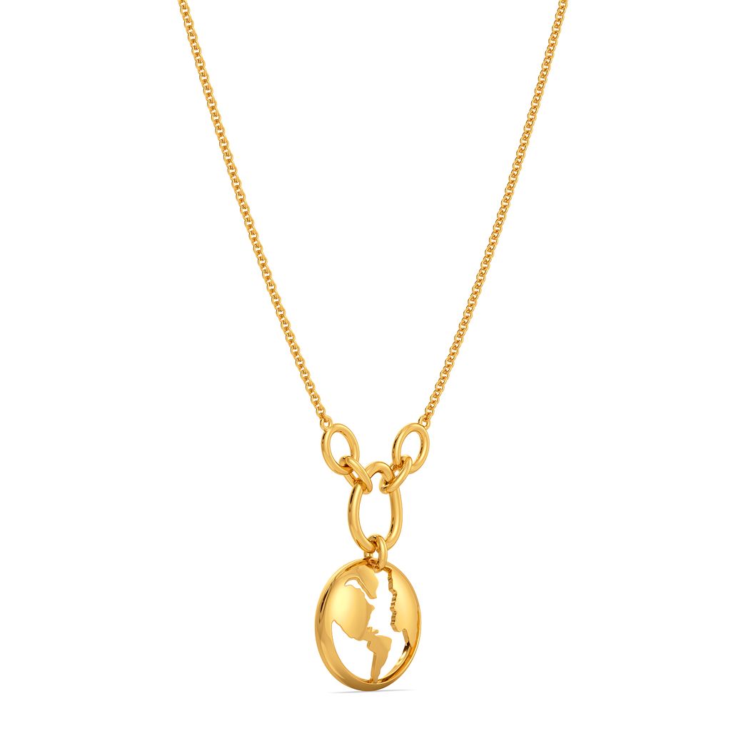 One Earth Gold Necklaces