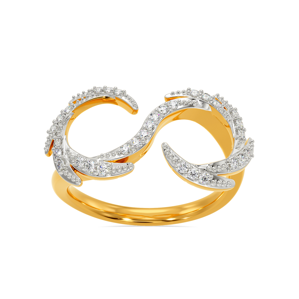 Feather Fancy Diamond Rings alternate view 3