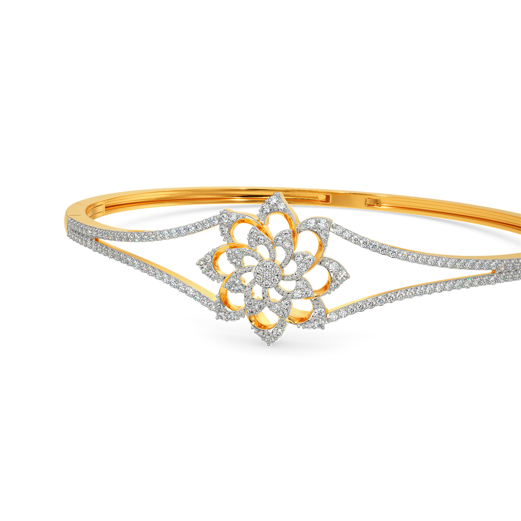 Blossom Bouquet Diamond Bangles