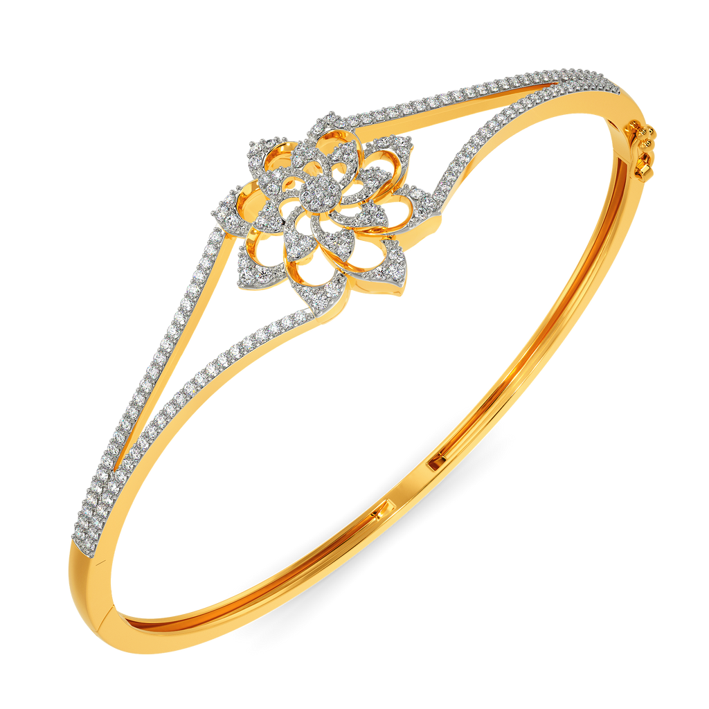 Blossom Bouquet Diamond Bangles