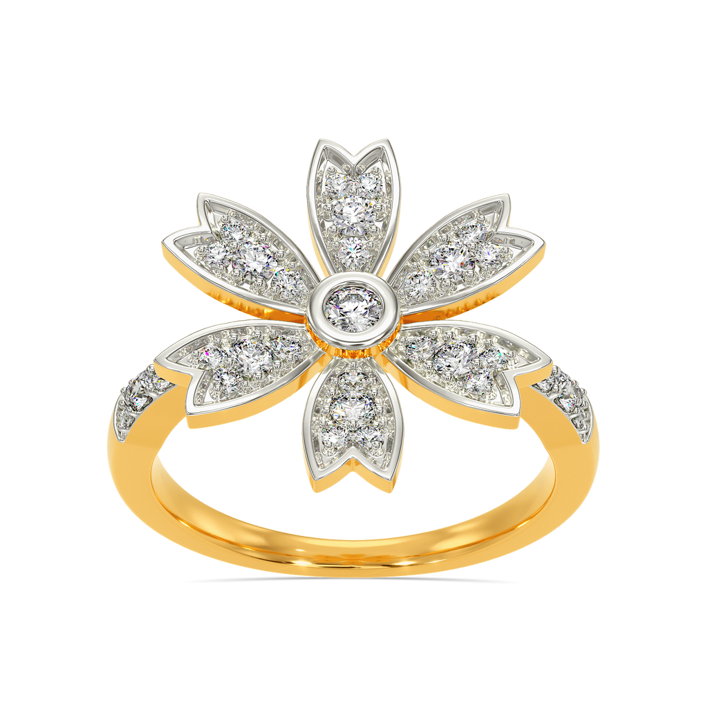 Floral Fantasia Diamond Rings alternate view 3