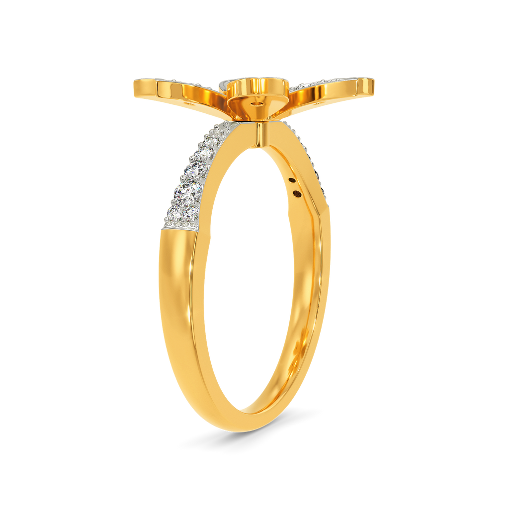 Floral Fantasia Diamond Rings image