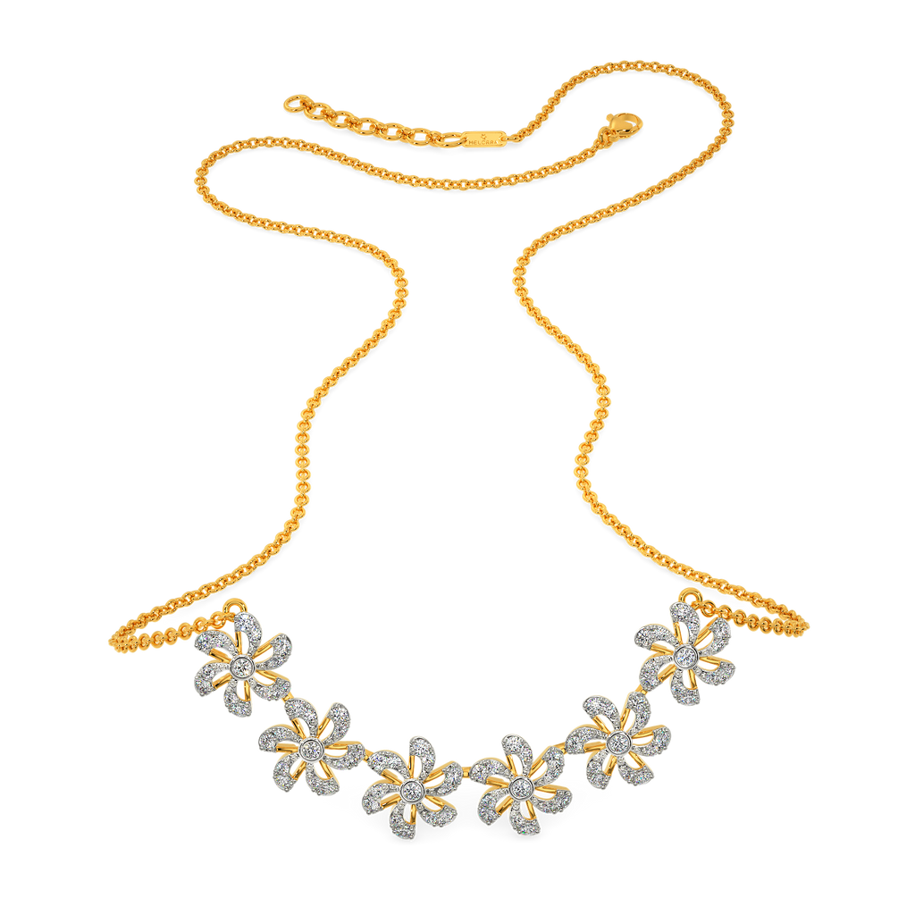 In a Floral Dream Diamond Necklaces