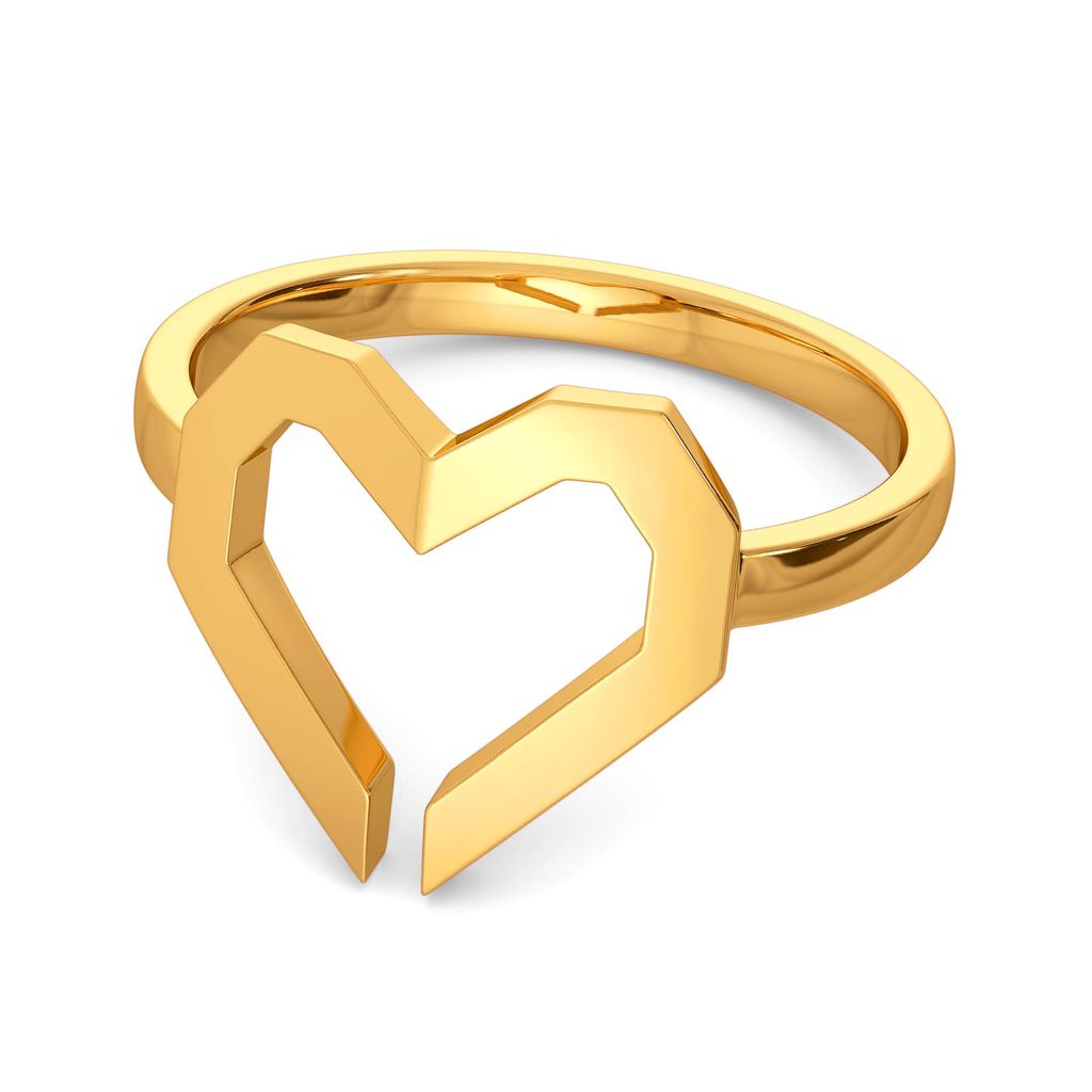 Flaunt Fondly Gold Rings alternate view 3