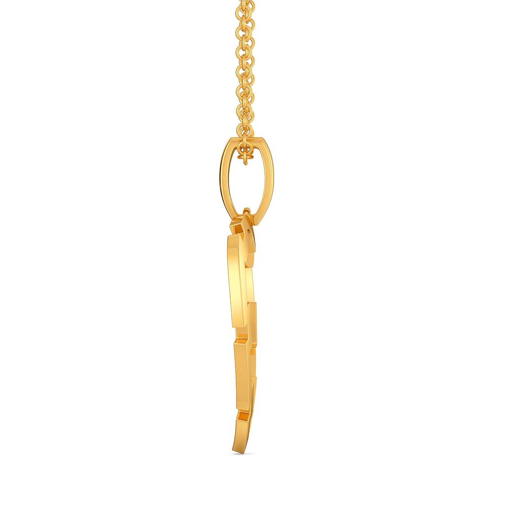 Fantasy Heart Gold Pendants
