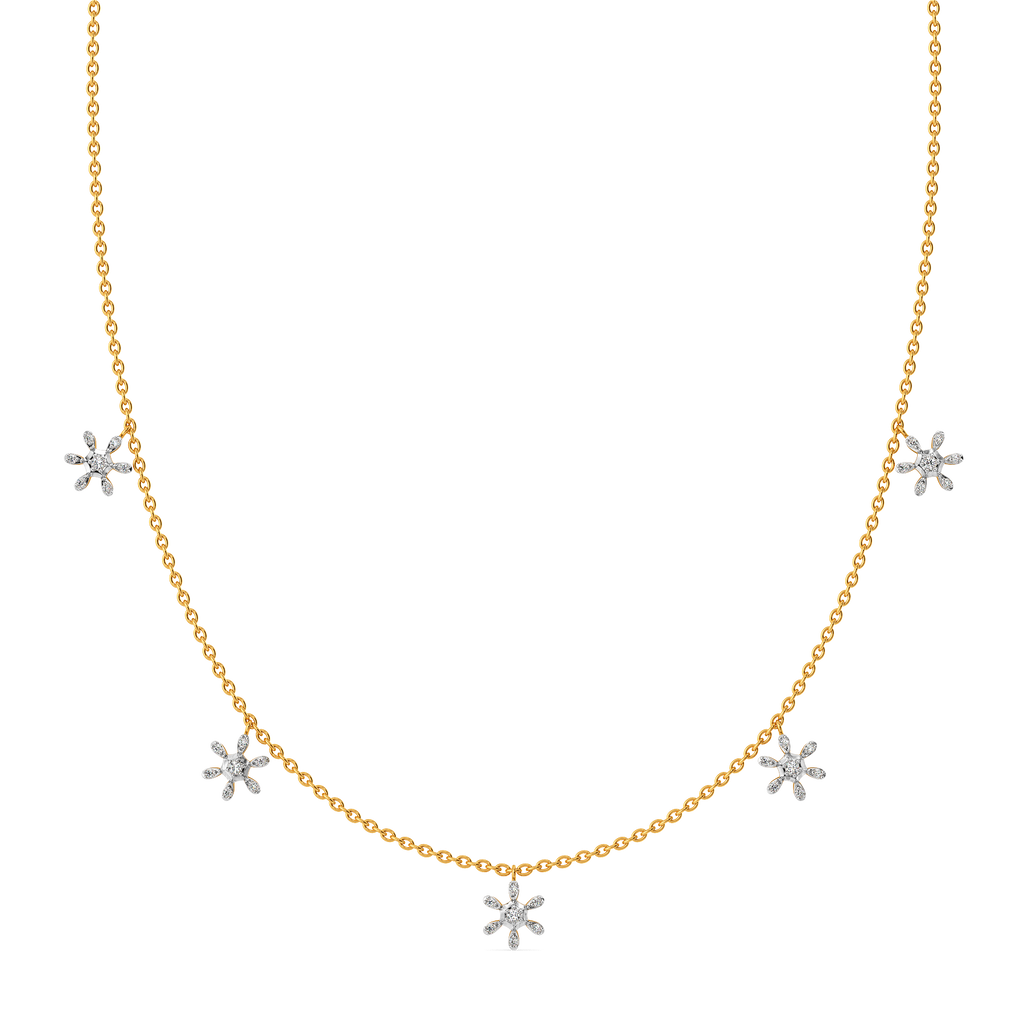 Flora Dora Diamond Necklaces