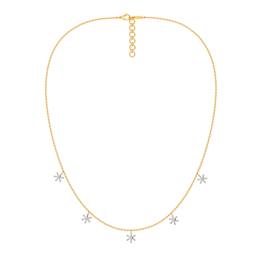 Flora Dora Diamond Necklaces