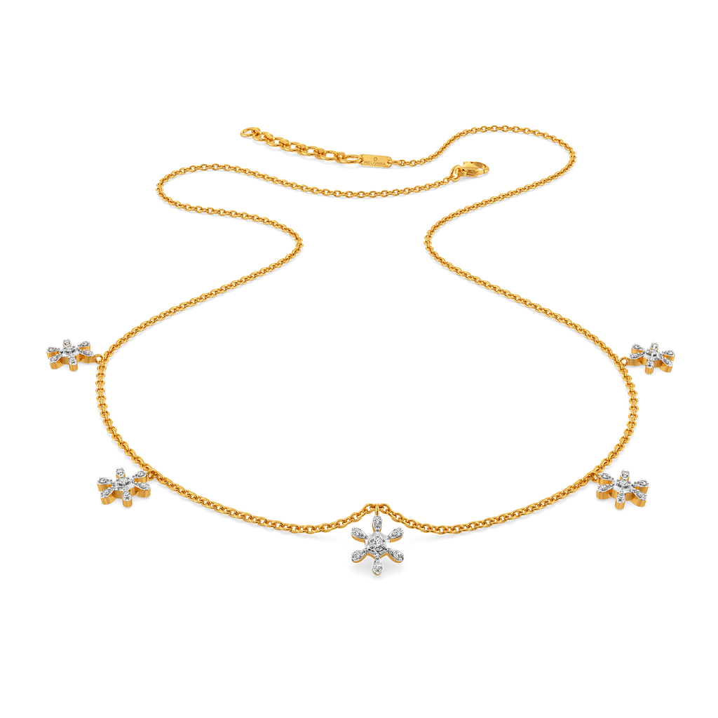 Flora Dora Diamond Necklaces