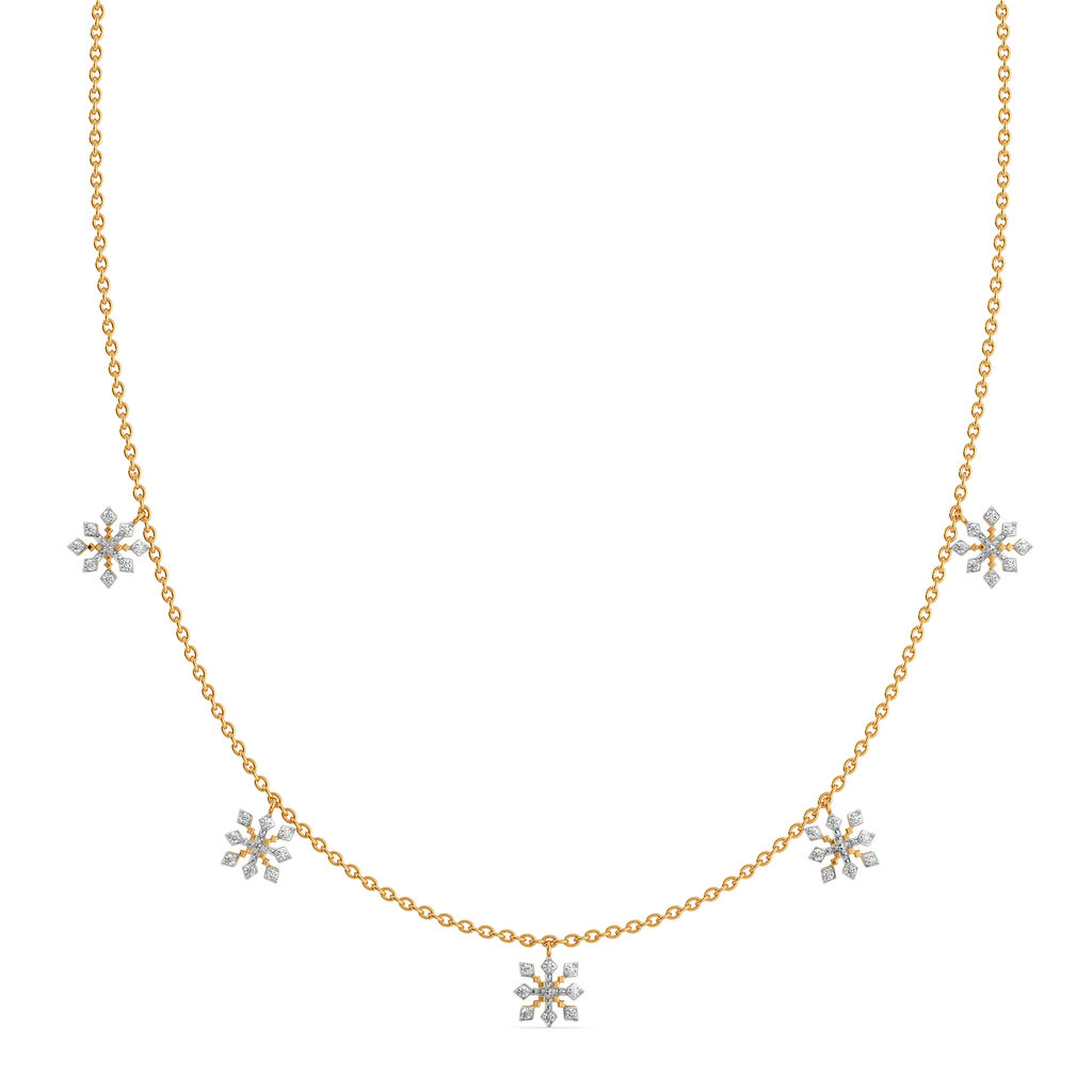 Blossom Diamond Necklaces