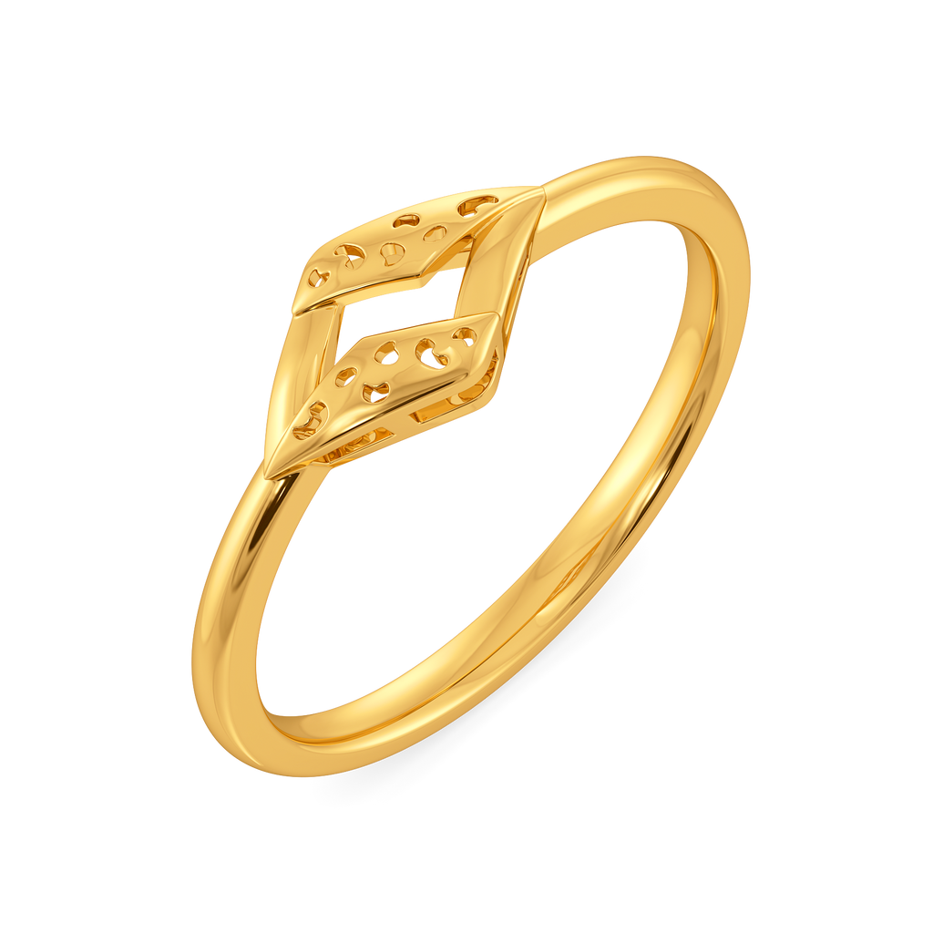 Untamed Jungle Gold Rings