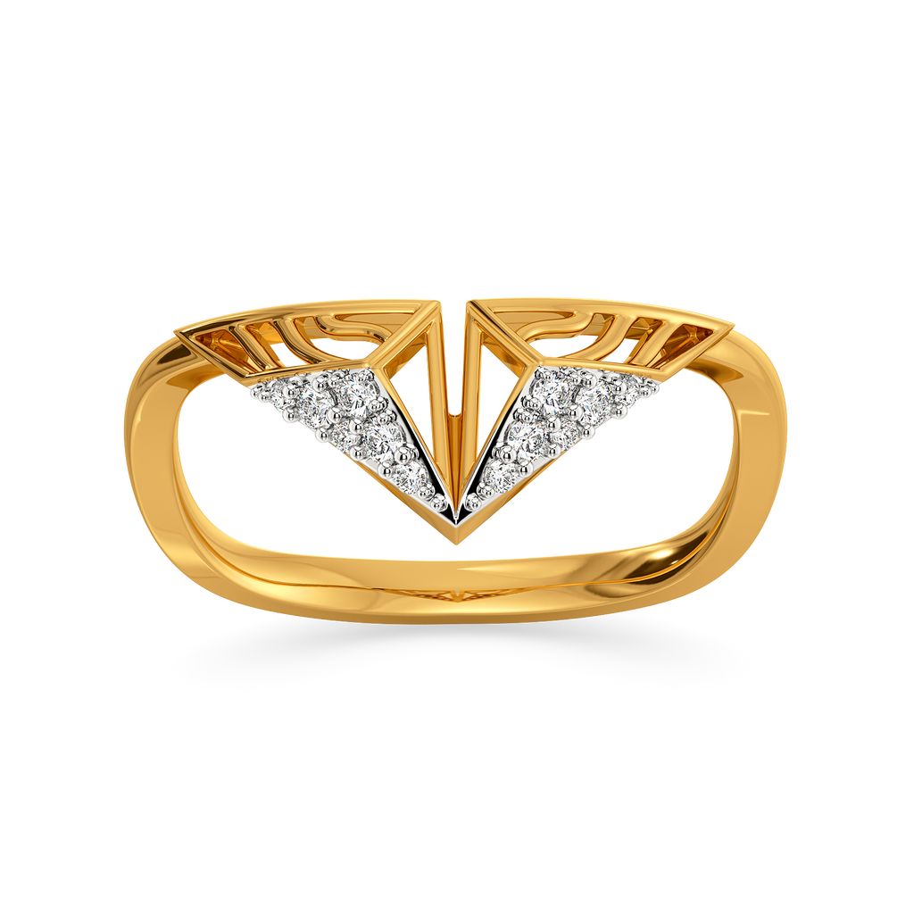Whispers of the Jungle Diamond Rings alternate view 3
