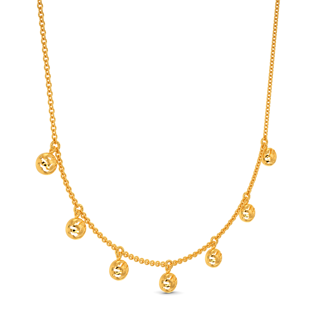 Power Drama Gold Necklaces