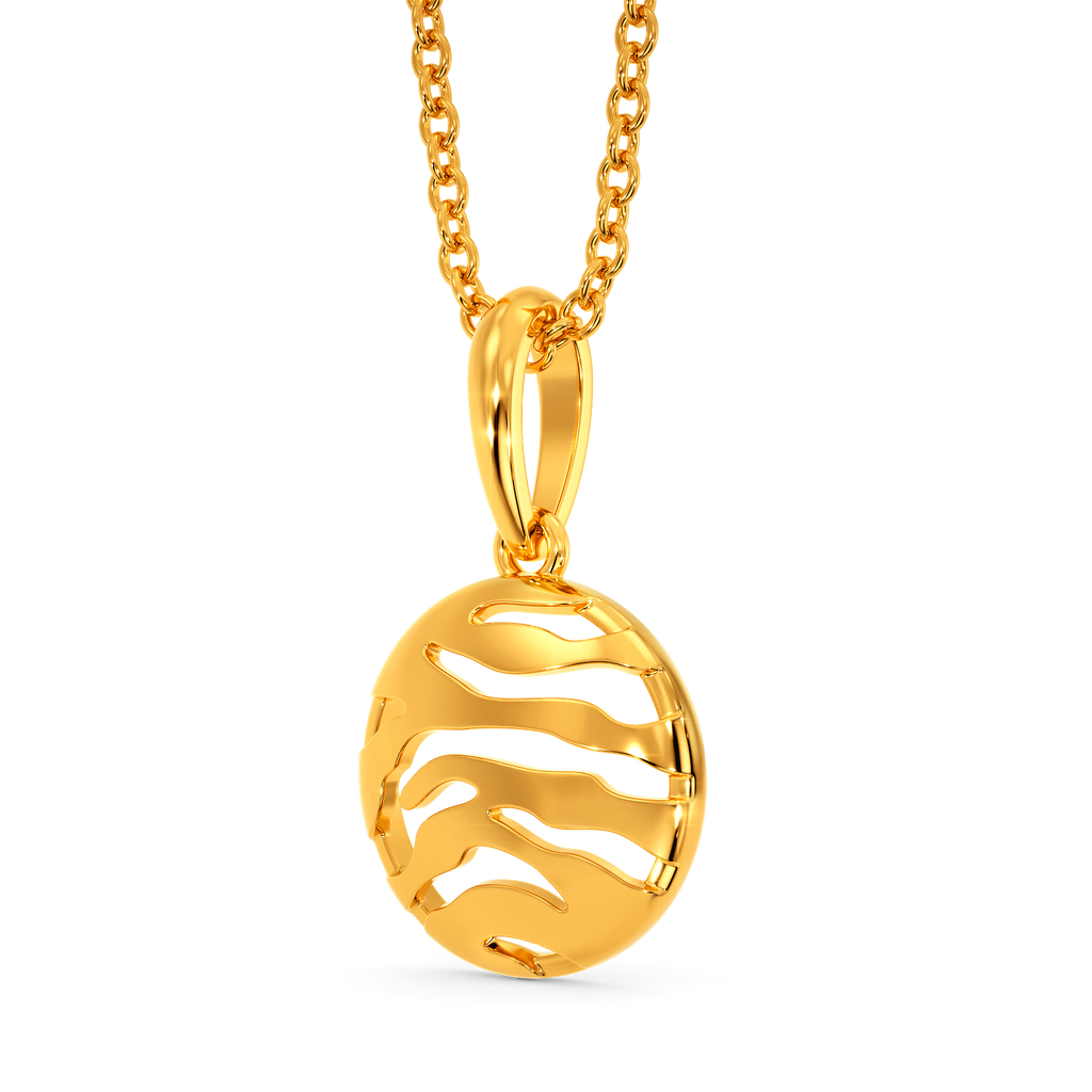 Power Drama Gold Pendants
