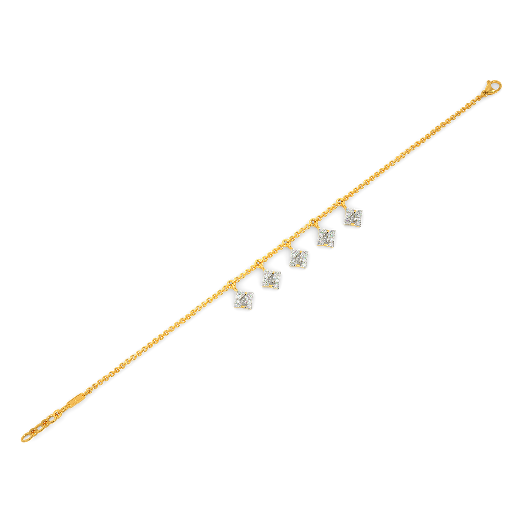 Edge Power Diamond Bracelets