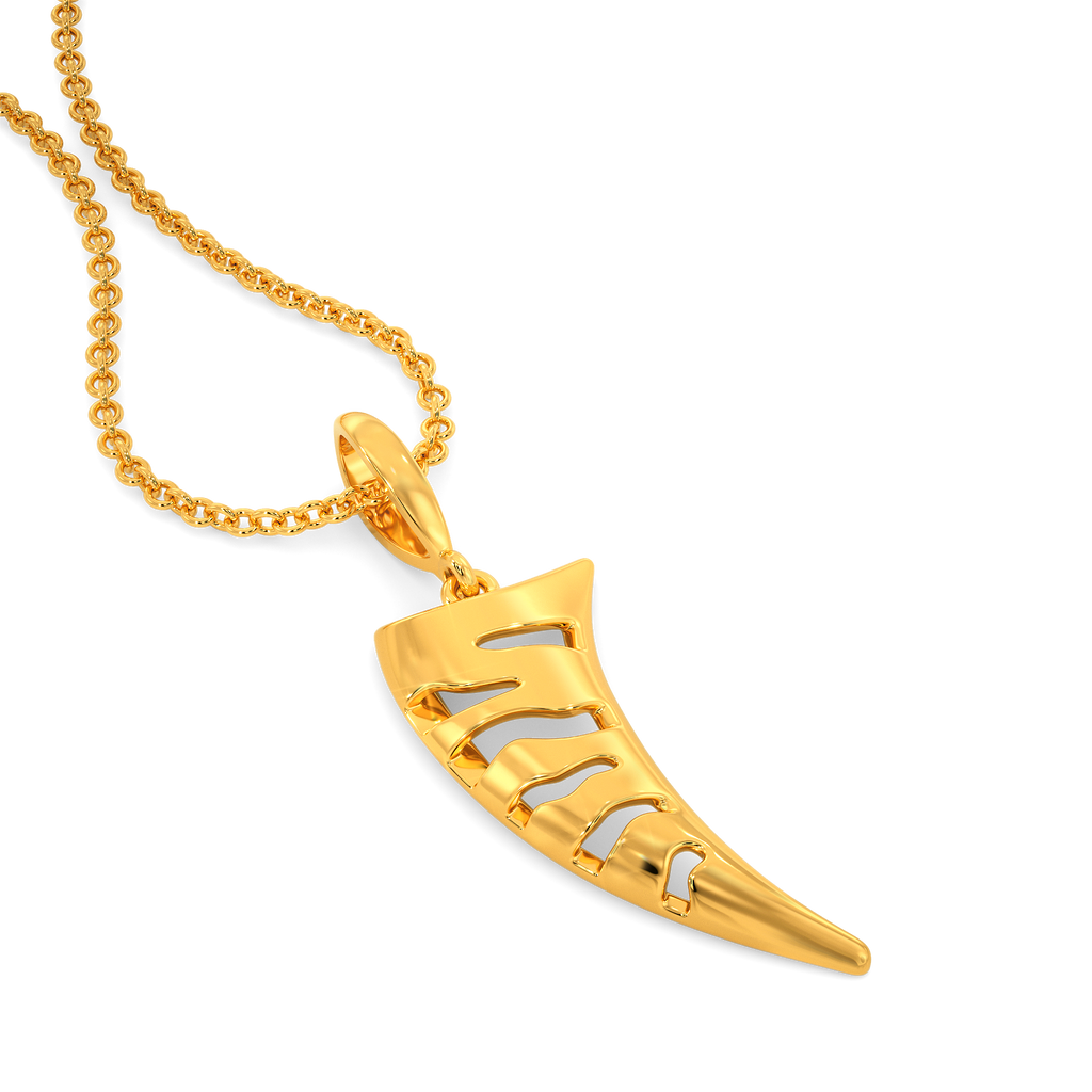 Sign Of Power Gold Pendants