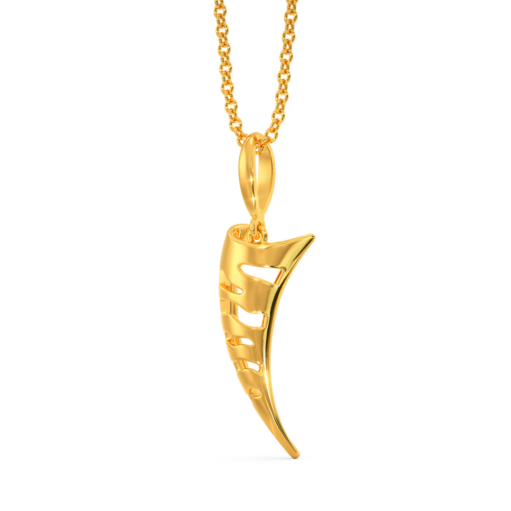 Sign Of Power Gold Pendants