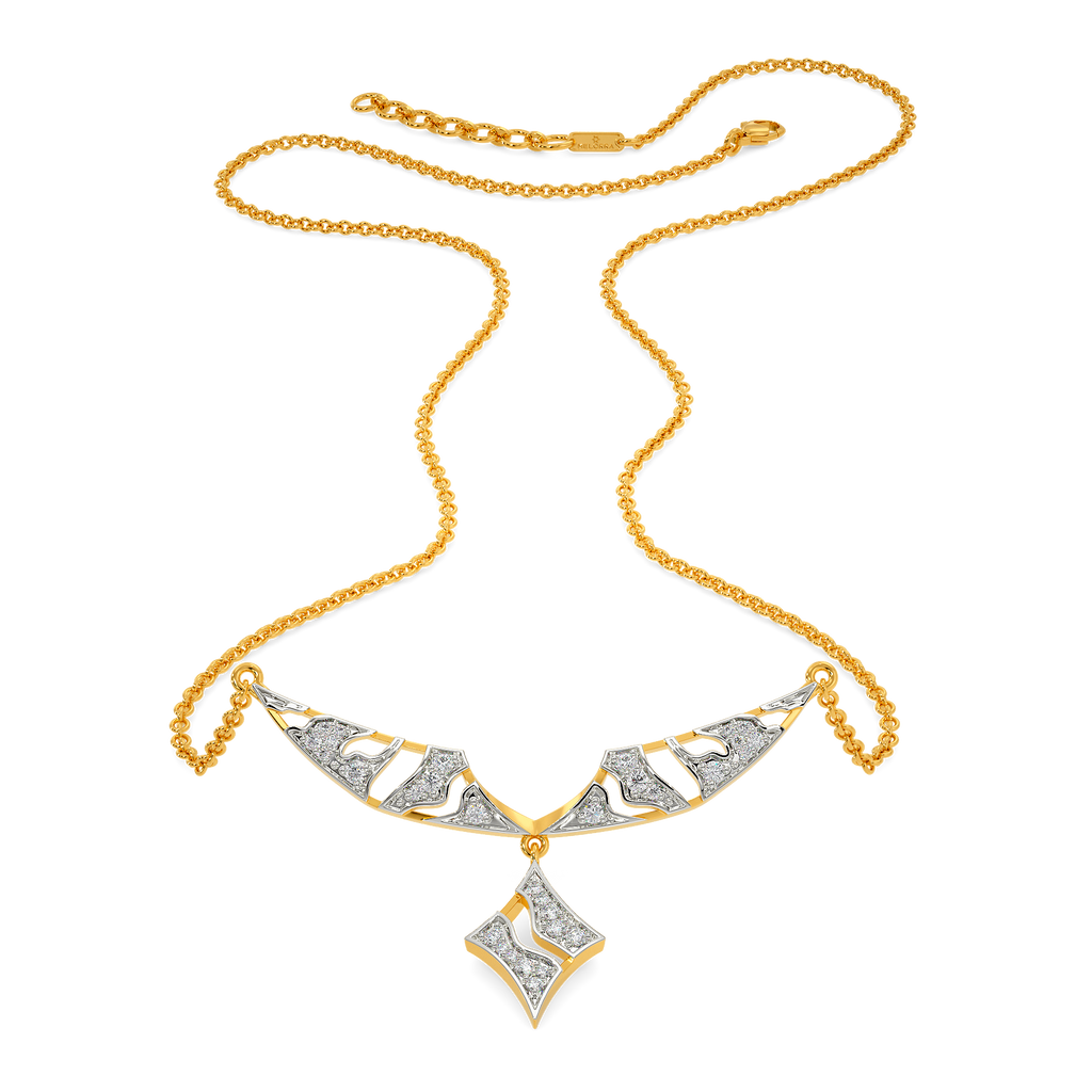 Power Mesh Diamond Necklaces