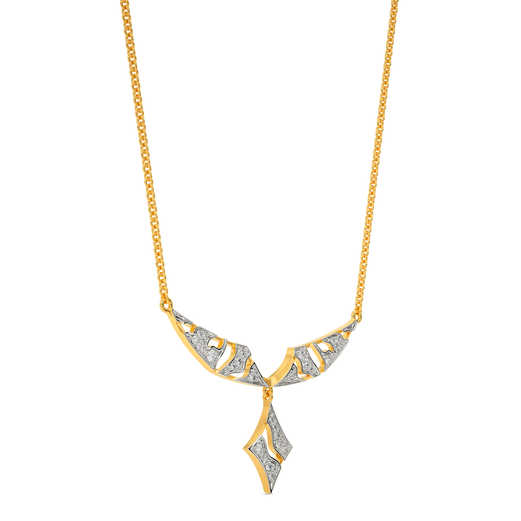Power Mesh Diamond Necklaces