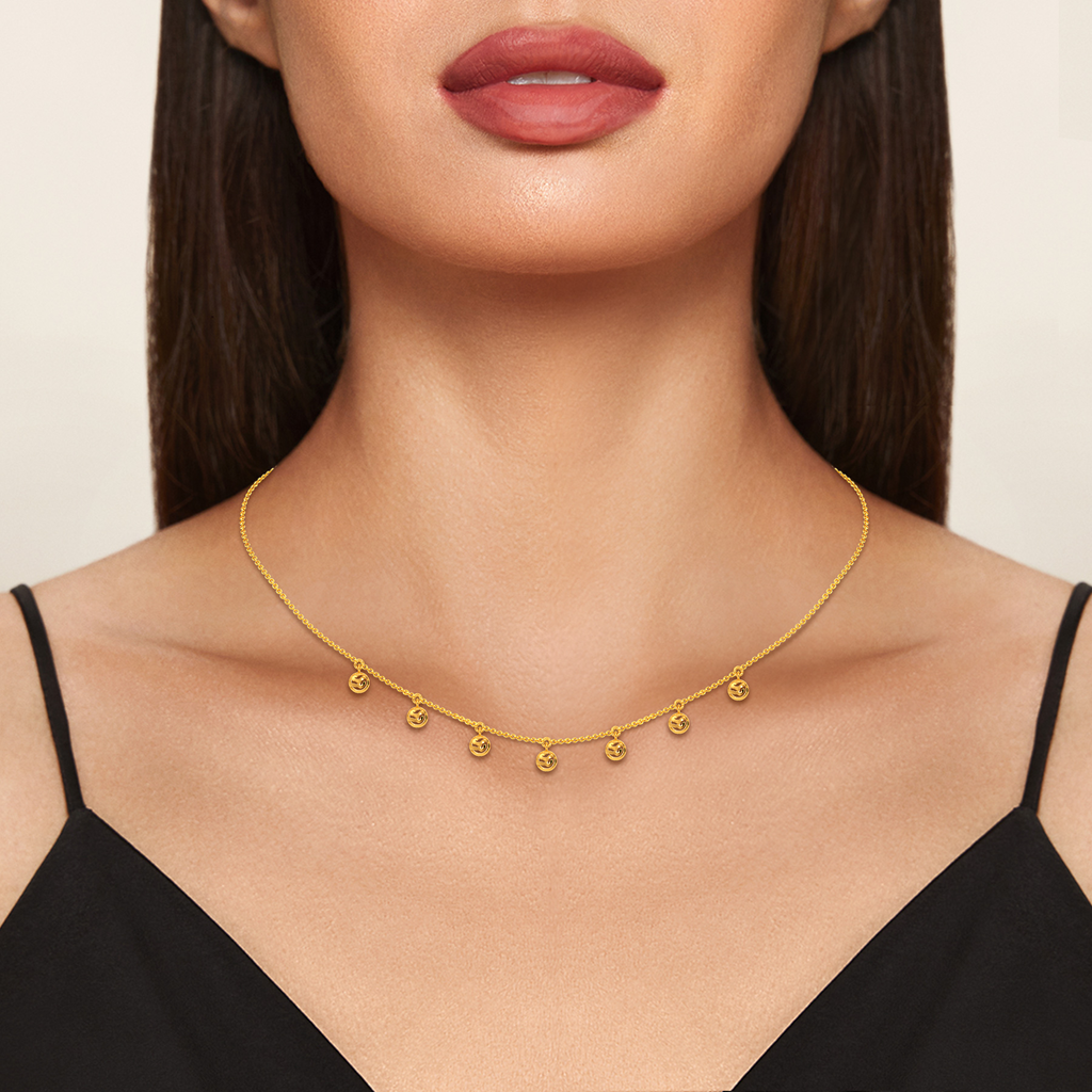 Power Drama Gold Necklaces