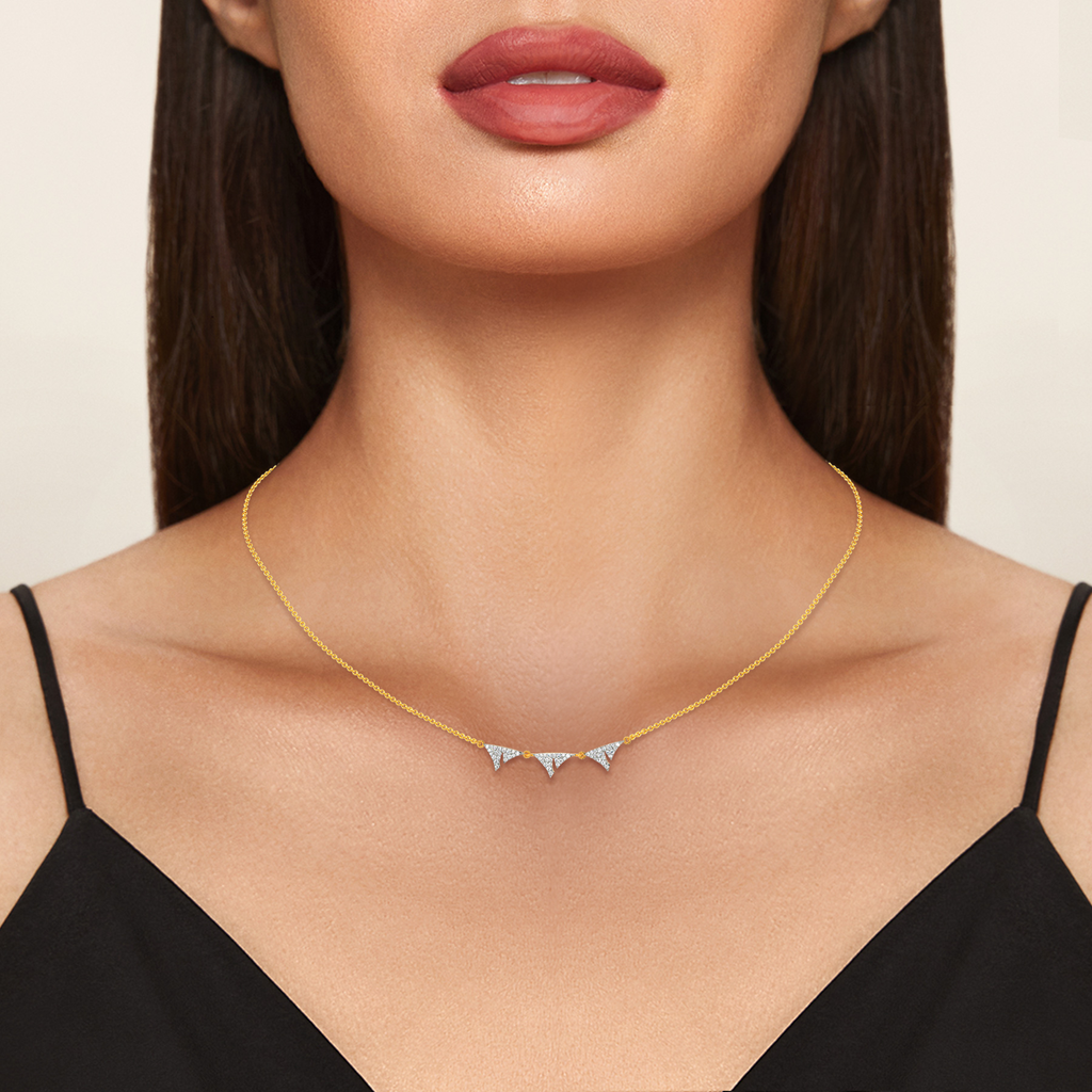 Power Glitz Diamond Necklaces