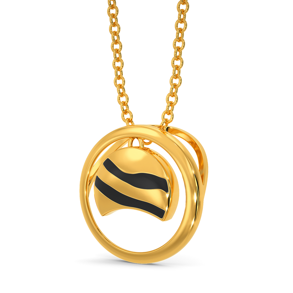 Strength Manifold Gold Pendants