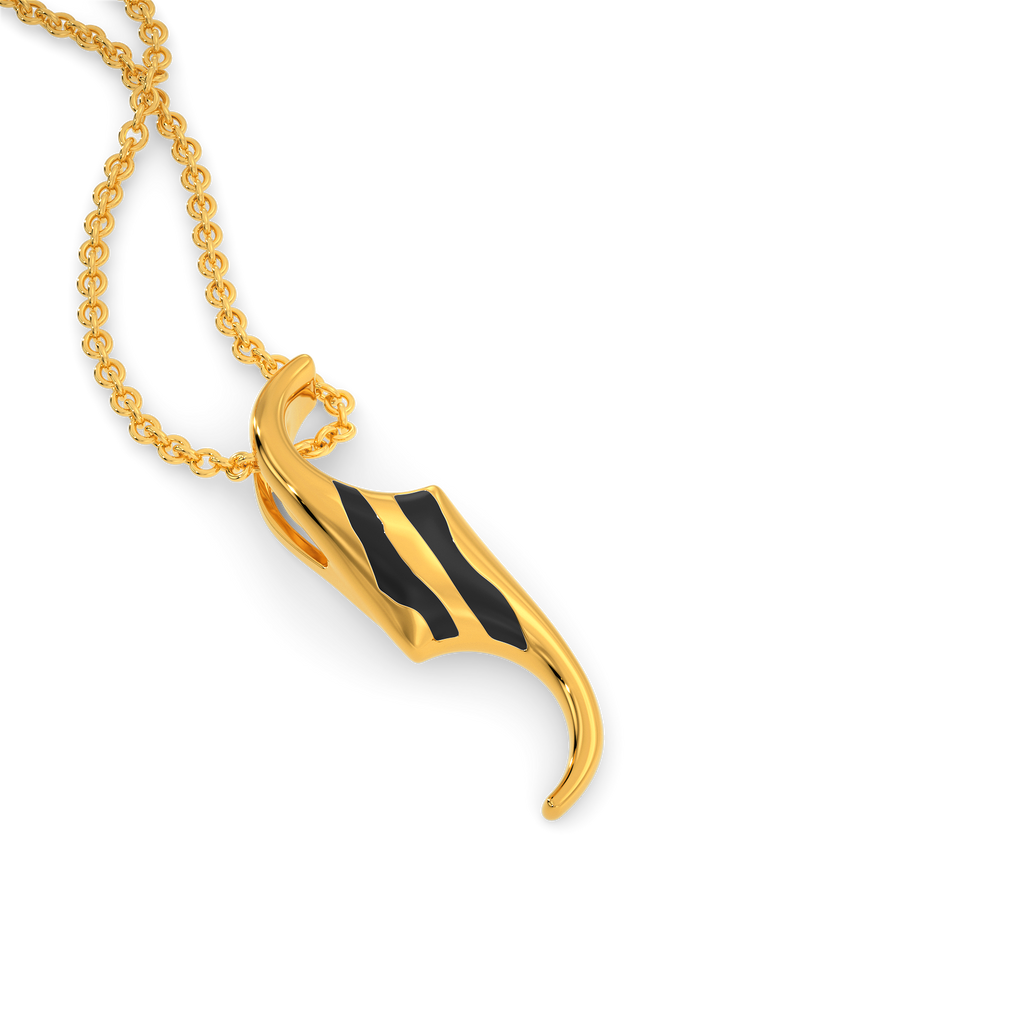 Born To Be Wild Gold Pendants