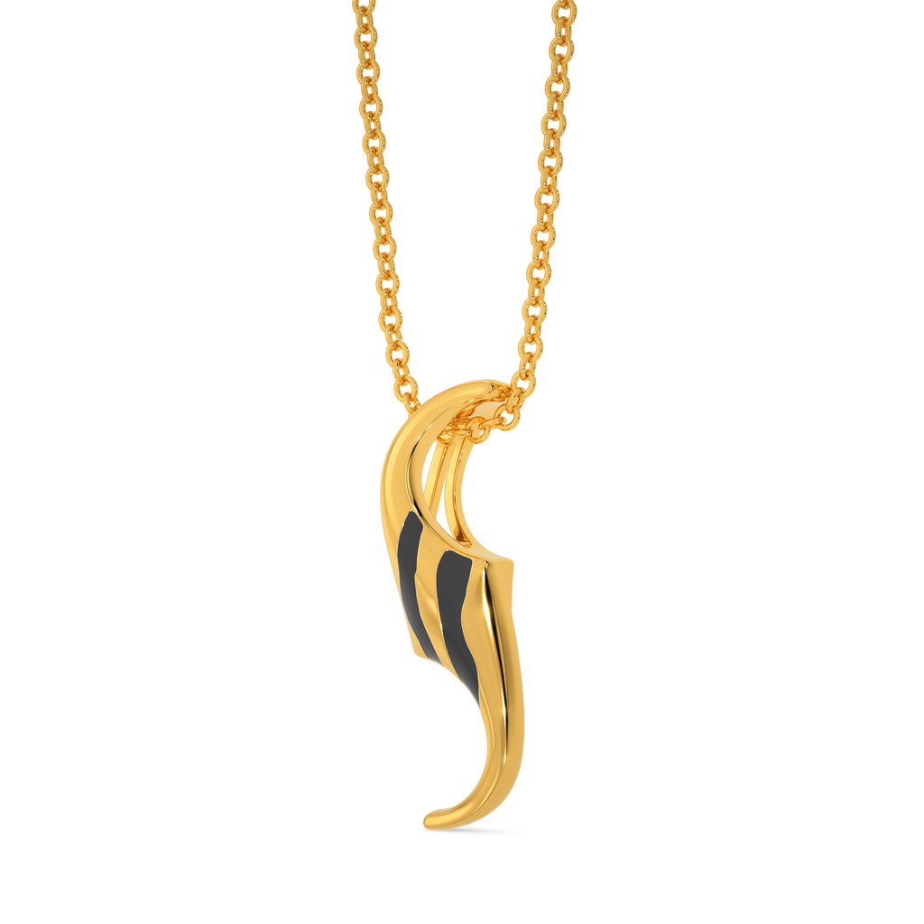 Born To Be Wild Gold Pendants