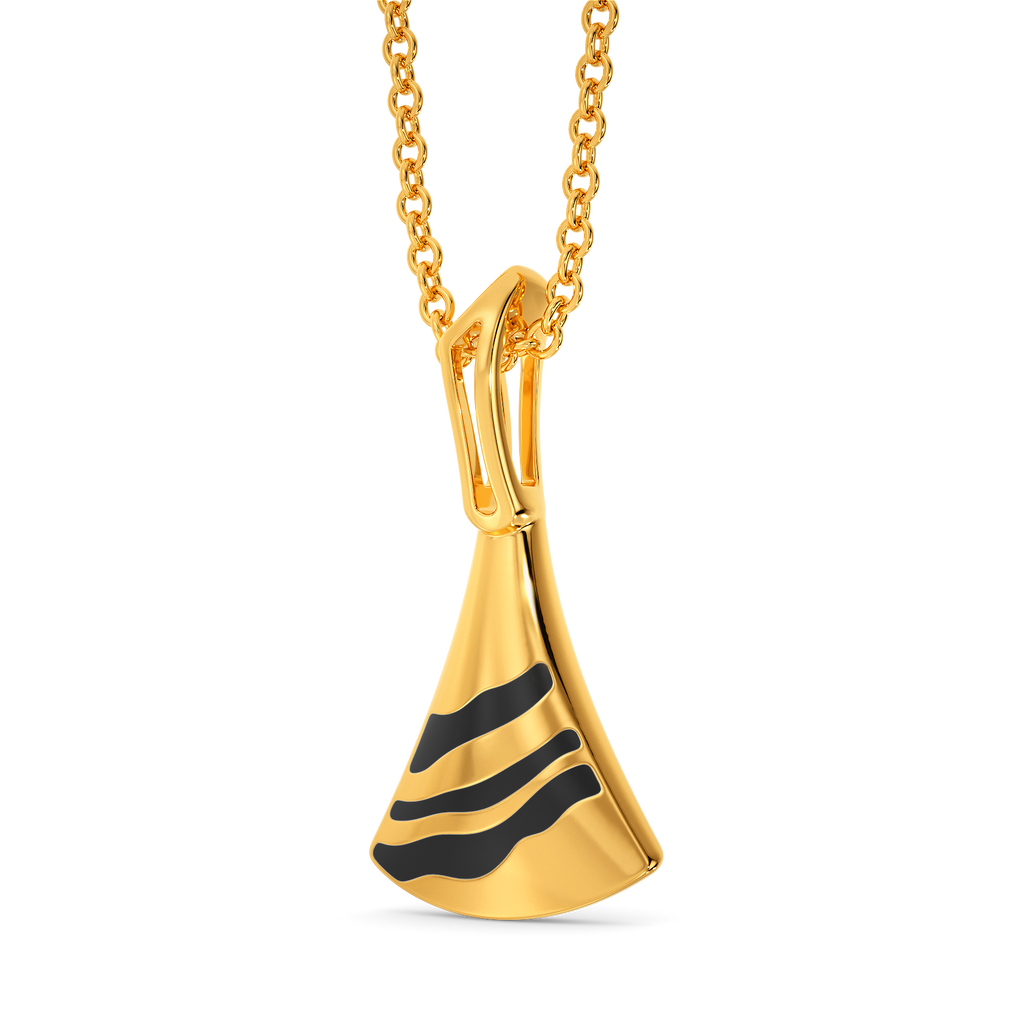 Touch Of Wildness Gold Pendants