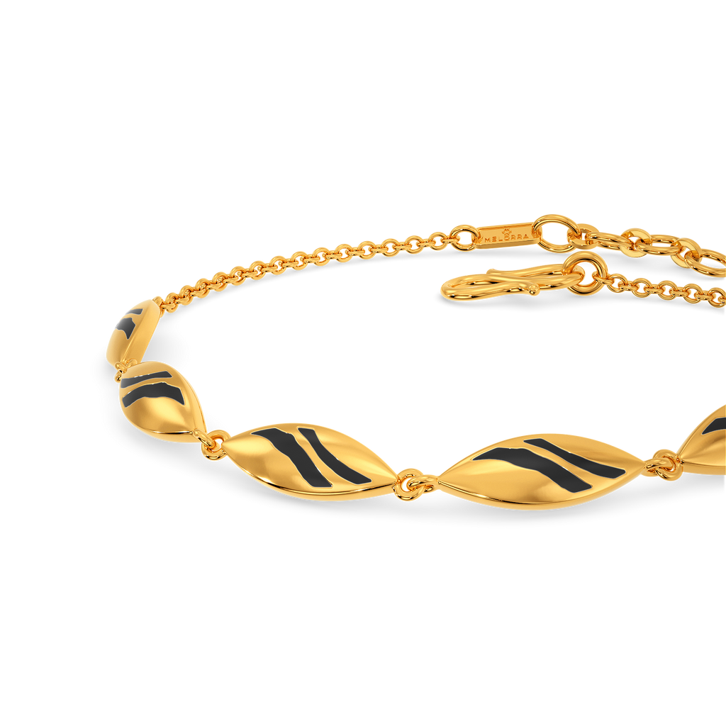 I Am Fearless Gold Bracelets
