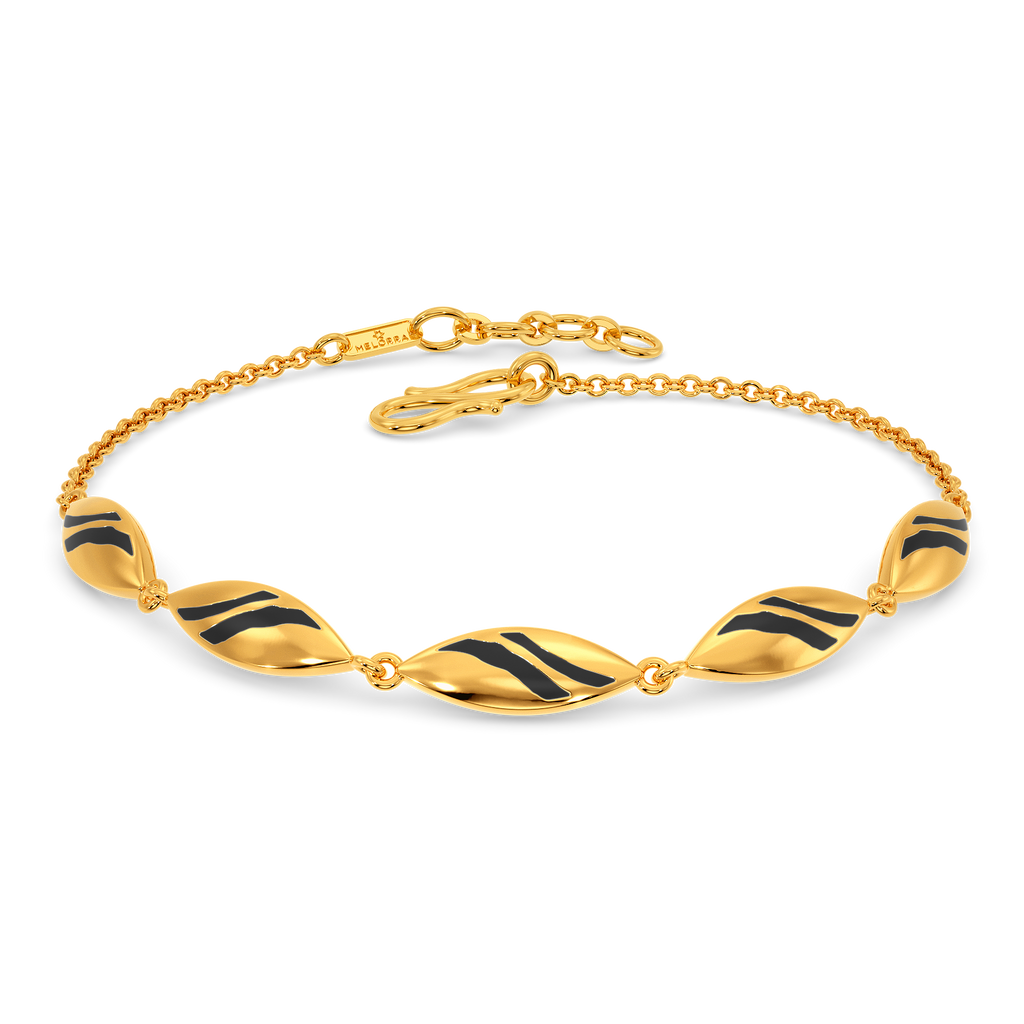 I Am Fearless Gold Bracelets